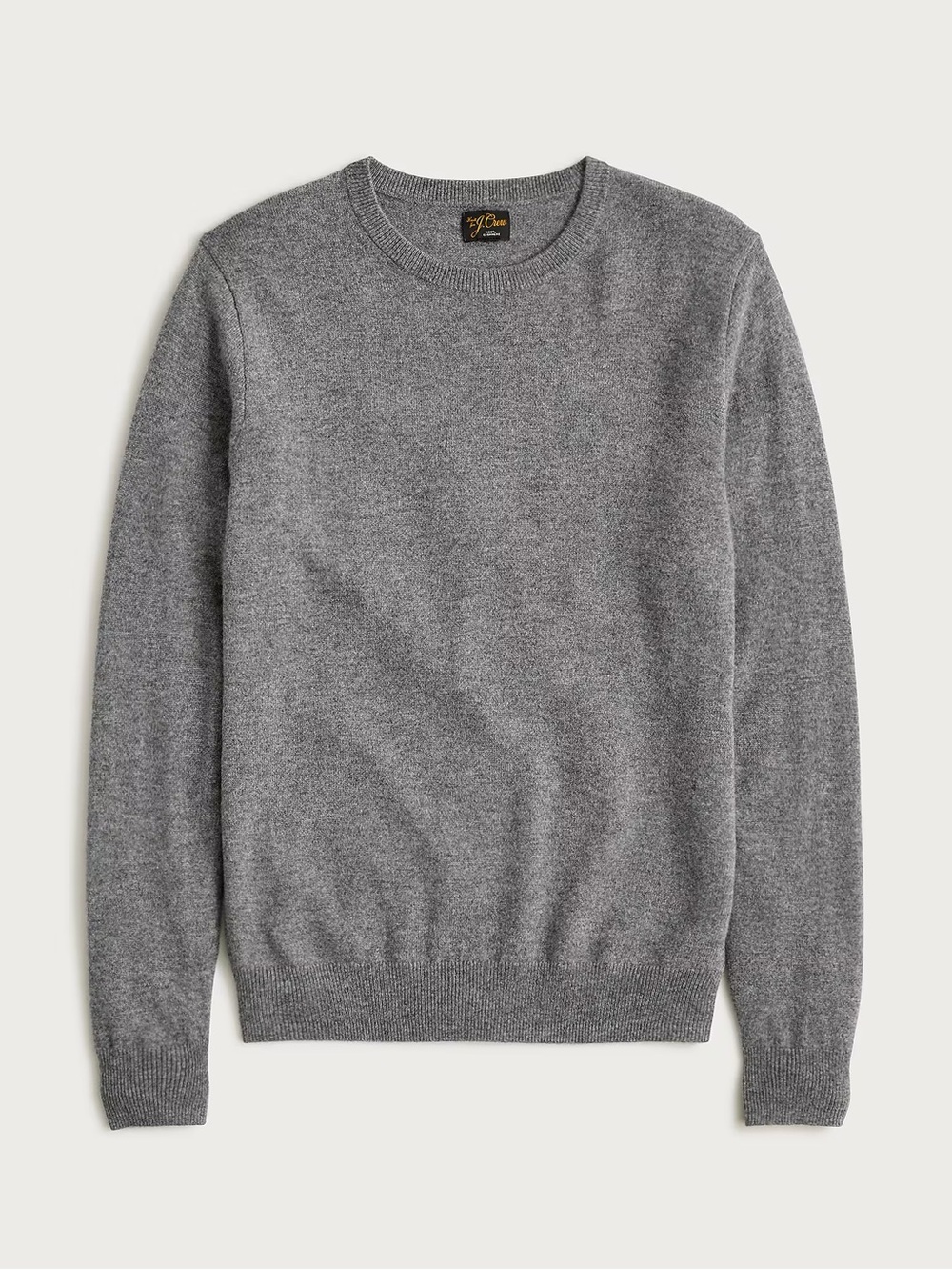 J. CREW Cashmere crewneck sweater in Heather Pyrite Size M $158 BE895